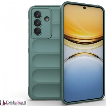Magic Shield guminis dėklas - žalias (Samsung Galaxy A37 5G)